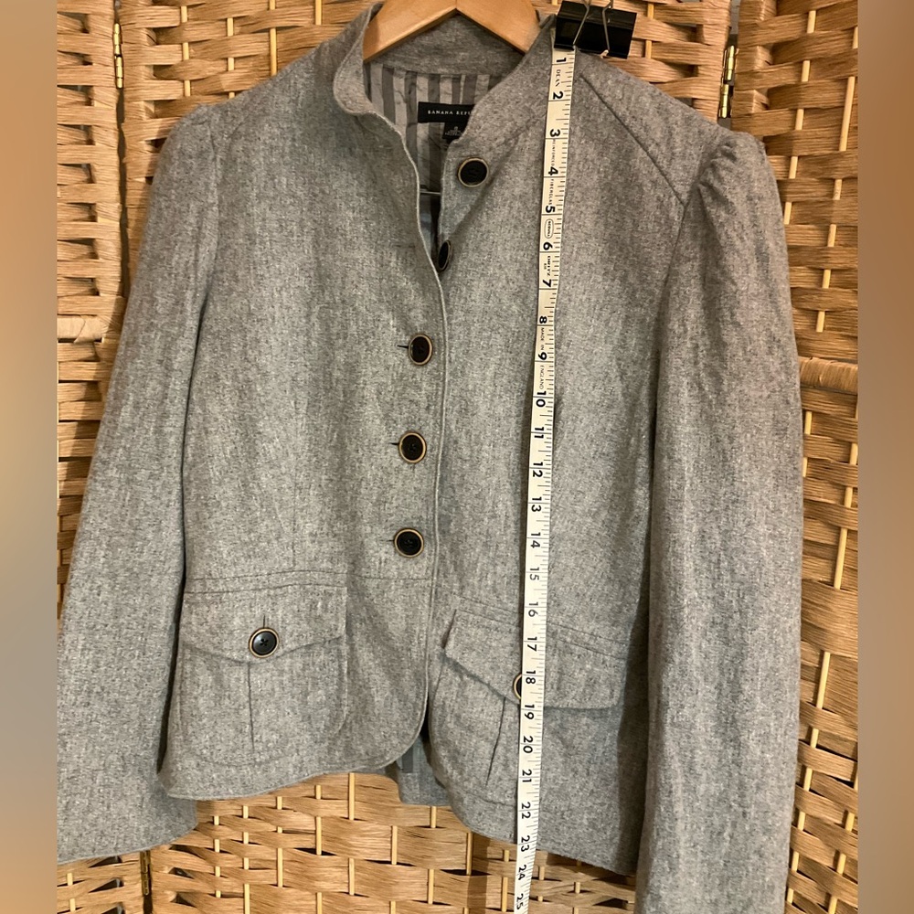 Banana Republic Fitted Wool Blazer - Picture 13 of 14